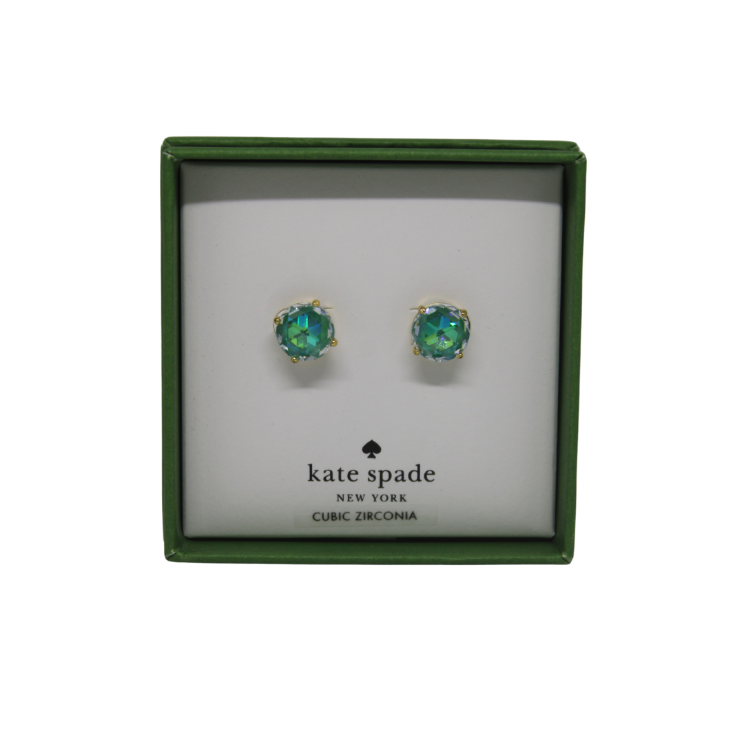 Aretes Kate Spade - Cristales Verdes