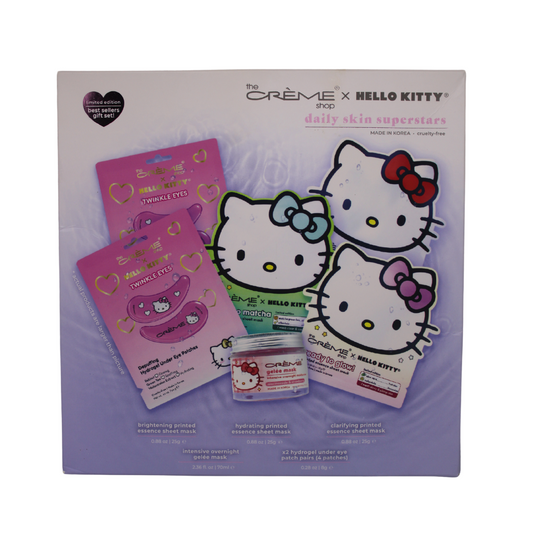 Set de Cuidado Facial The Crème Shop x Hello Kitty