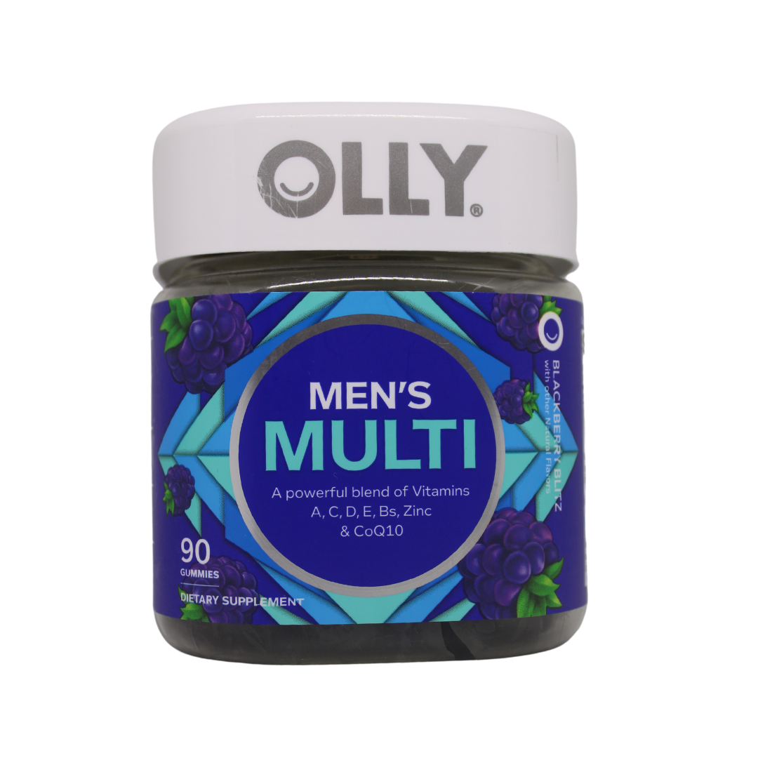 Multivitamínico Olly Men's Multi - Sabor Blackberry Blitz